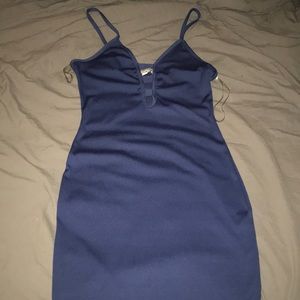 Navy blue dress
